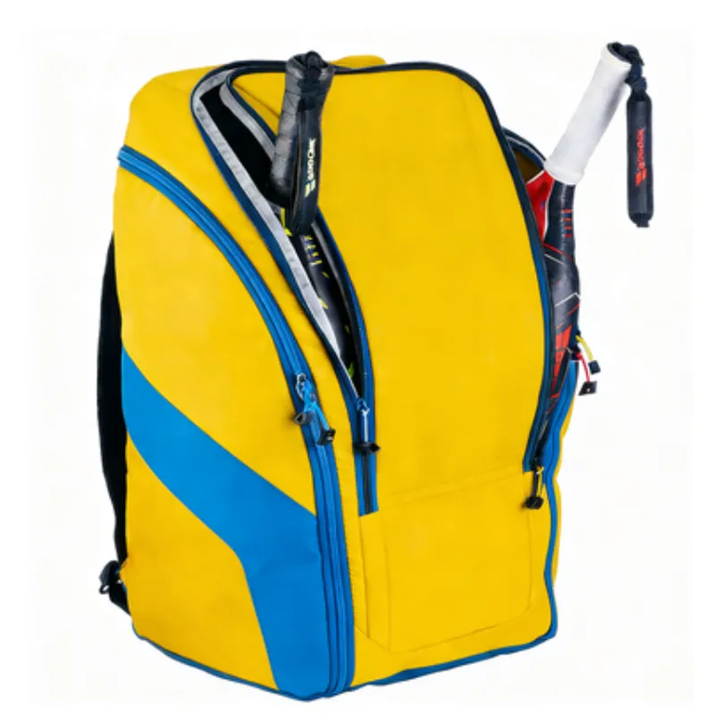 Padel Bag with Shoe Compartment Breathable Waterproof Travel Bag for Court Sports