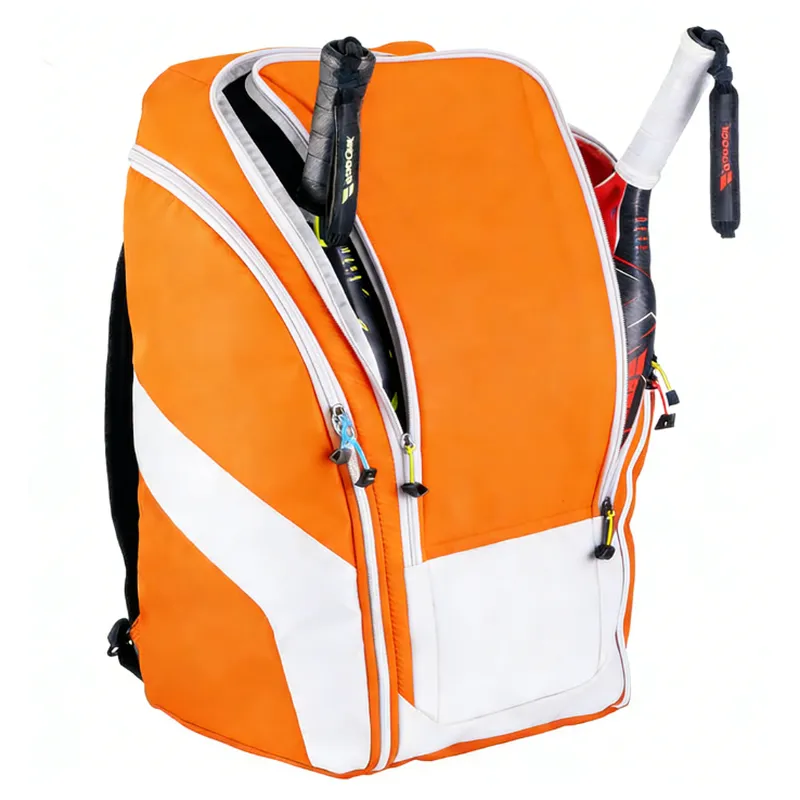 Padel Bag with Shoe Compartment Breathable Waterproof Travel Bag for Court Sports