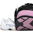 Padel Bag with Shoe Compartment Breathable Waterproof Travel Bag for Court Sports