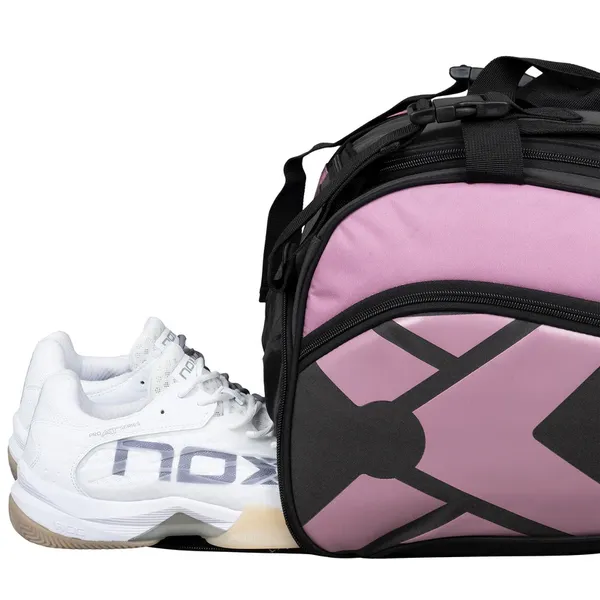 Padel Bag with Shoe Compartment Breathable Waterproof Travel Bag for Court Sports