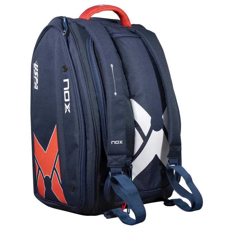 Padel Bag with Shoe Compartment Breathable Waterproof Travel Bag for Court Sports