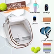 Padel Bag with Shoe Compartment Breathable Waterproof Travel Bag for Court Sports