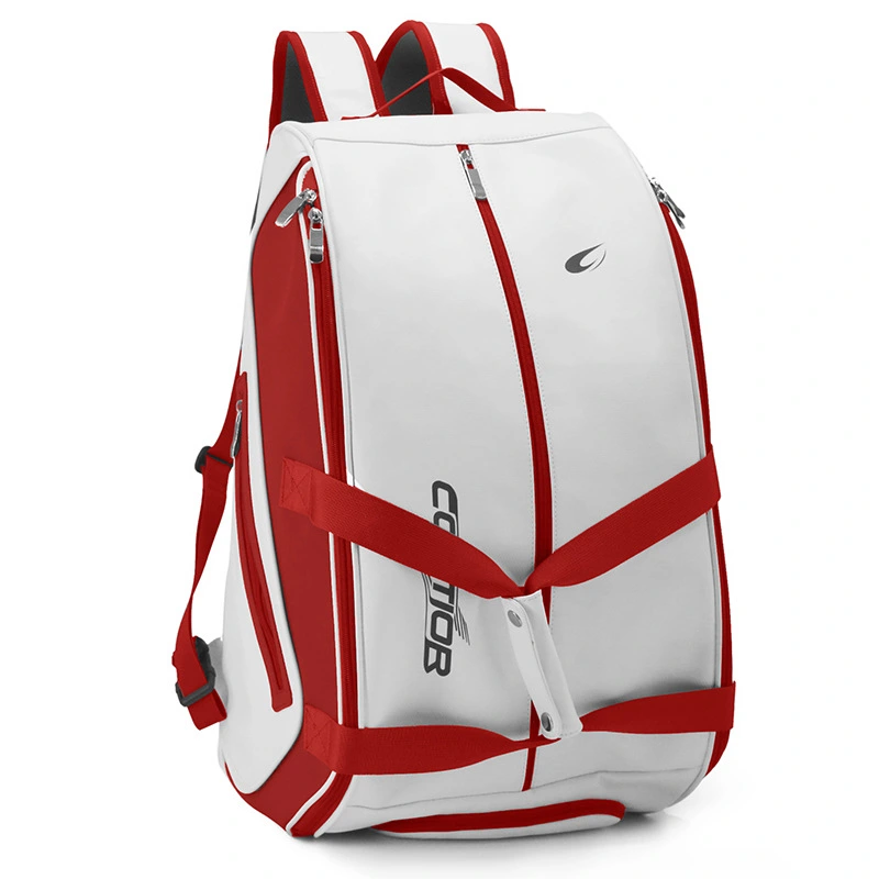 Padel Bag with Shoe Compartment Breathable Waterproof Travel Bag for Court Sports