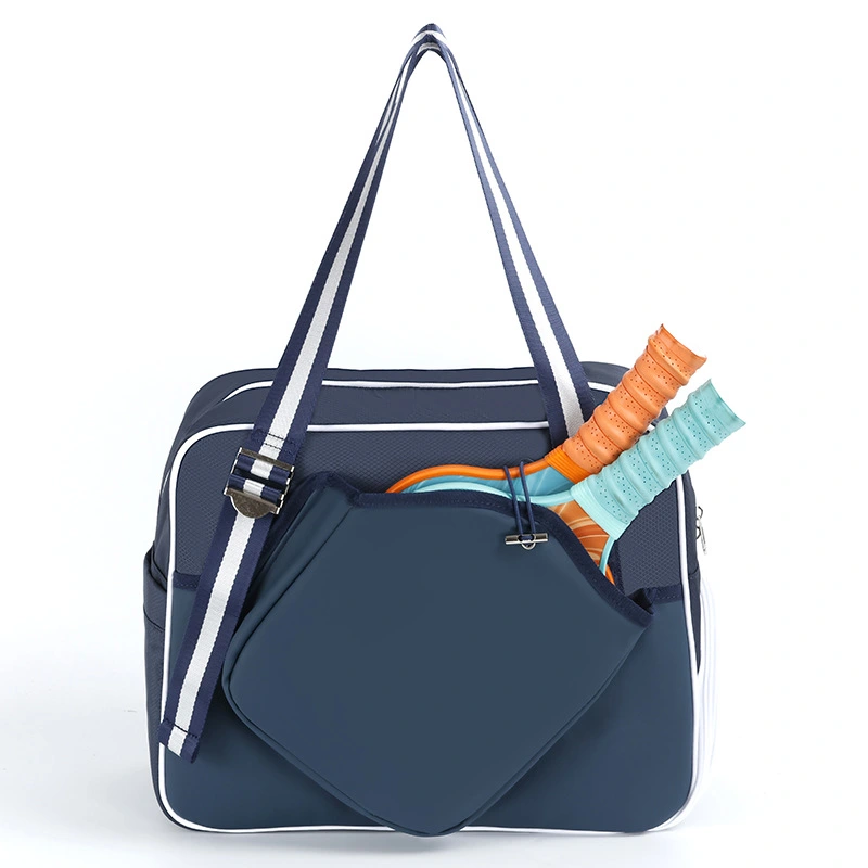 Padel Bag with Shoe Compartment Breathable Waterproof Travel Bag for Court Sports
