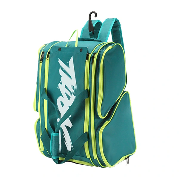 Padel Bag with Shoe Compartment Breathable Waterproof Travel Bag for Court Sports