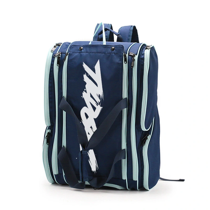 Padel Bag with Shoe Compartment Breathable Waterproof Travel Bag for Court Sports