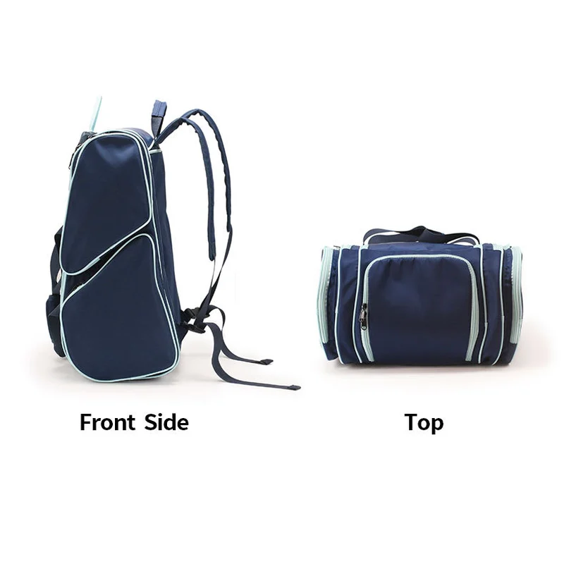 Padel Bag with Shoe Compartment Breathable Waterproof Travel Bag for Court Sports