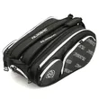 Padel Bag with Shoe Compartment Breathable Waterproof Travel Bag for Court Sports