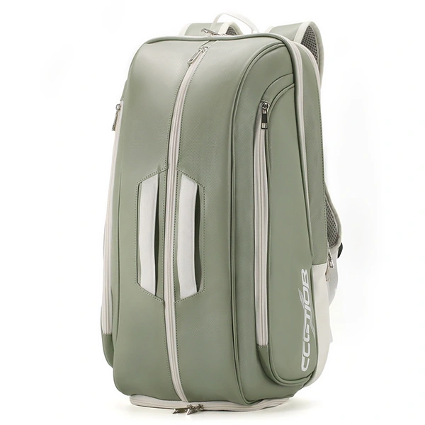 Padel Bag with Shoe Compartment Breathable Waterproof Travel Bag for Court Sports