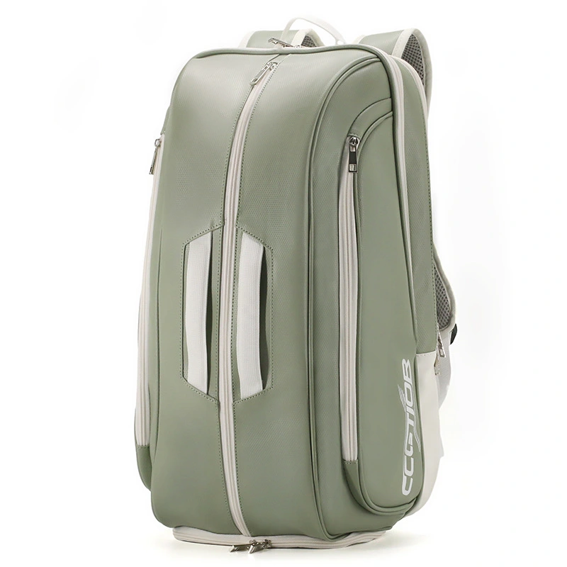 Padel Bag with Shoe Compartment Breathable Waterproof Travel Bag for Court Sports