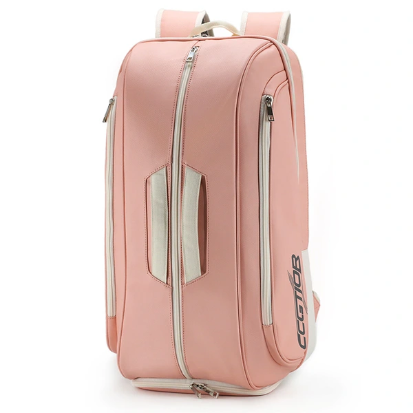 Padel Bag with Shoe Compartment Breathable Waterproof Travel Bag for Court Sports