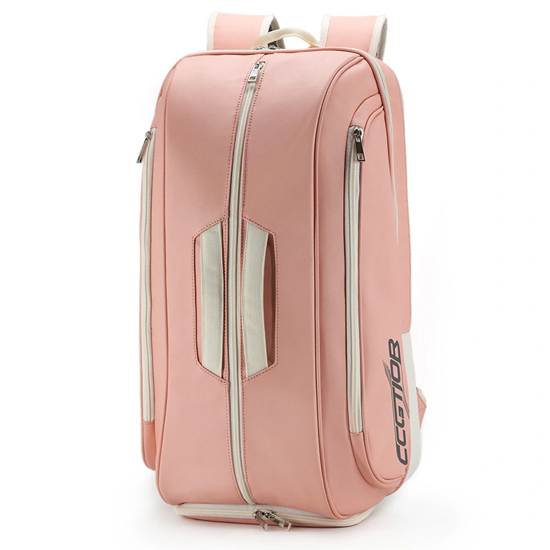 Padel Bag with Shoe Compartment Breathable Waterproof Travel Bag for Court Sports