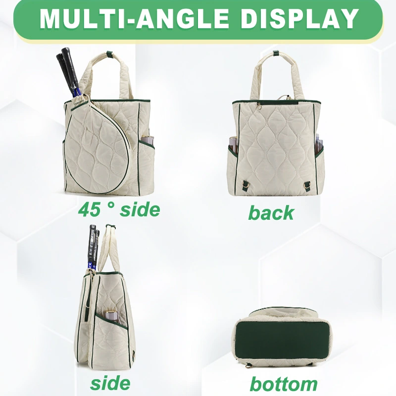 Custom Logo Tennis Bag Multi Compartment Professional Tennis Sports Bag