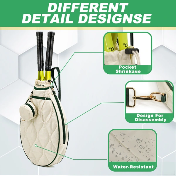 Custom Logo Tennis Bag Multi Compartment Professional Tennis Sports Bag