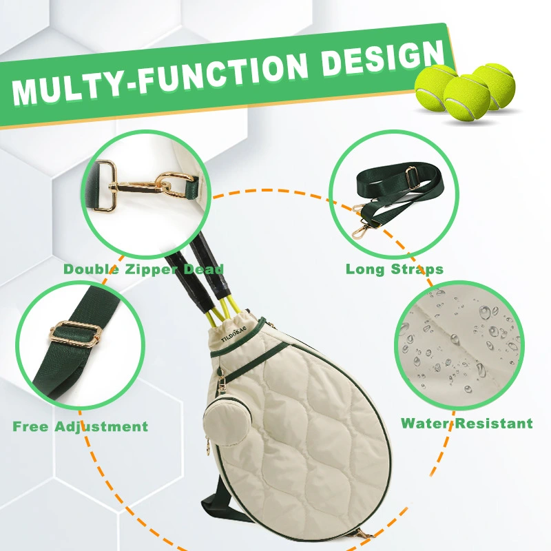 Custom Logo Tennis Bag Multi Compartment Professional Tennis Sports Bag