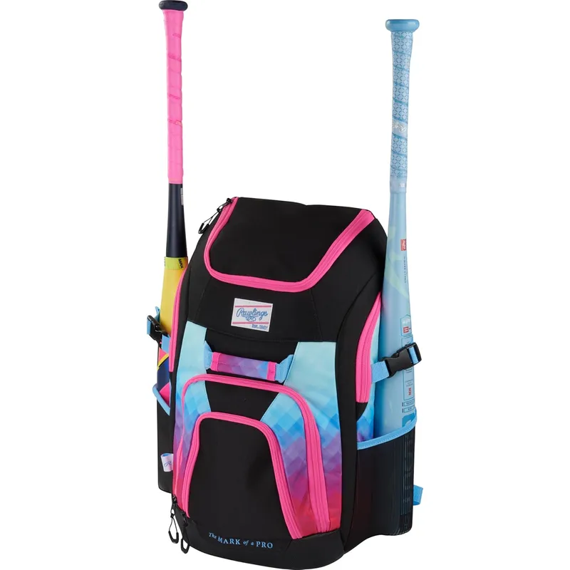 Custom Logo Baseball Bat Bag Portable Multi Compartment Softball Gear Bag