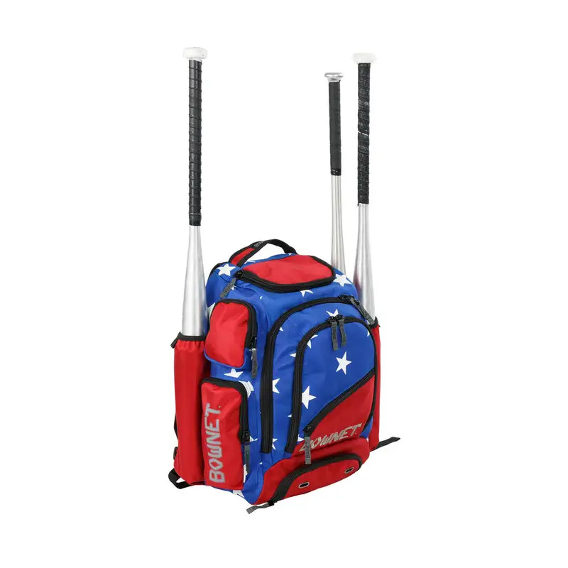 Custom Logo Baseball Bat Bag Portable Multi Compartment Softball Gear Bag
