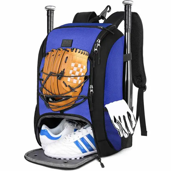 Custom Logo Baseball Bat Bag Portable Multi Compartment Softball Gear Bag