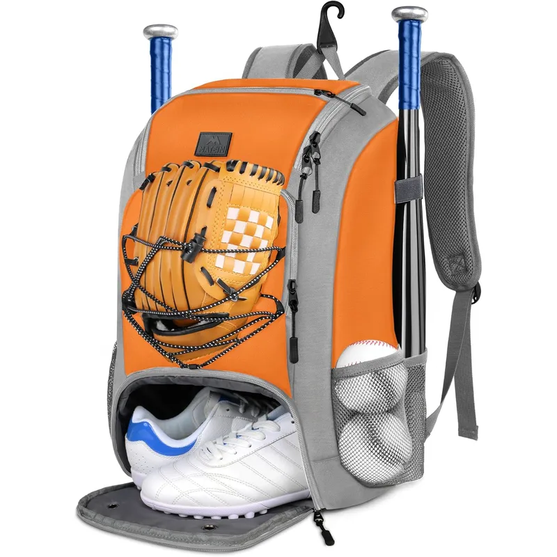Custom Logo Baseball Bat Bag Portable Multi Compartment Softball Gear Bag