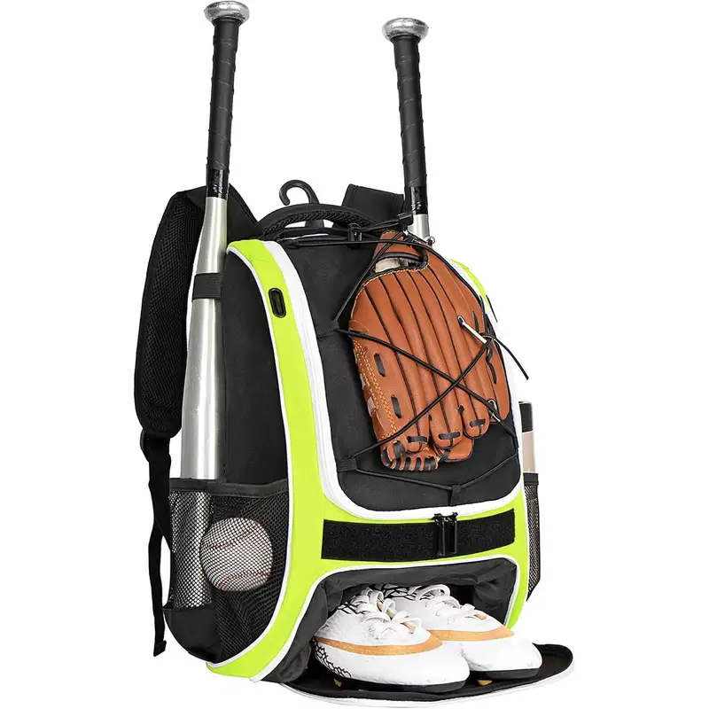 Custom Logo Baseball Bat Bag Portable Multi Compartment Softball Gear Bag