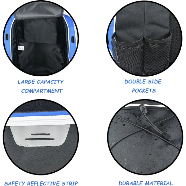 Custom Logo Baseball Bat Bag Portable Multi Compartment Softball Gear Bag