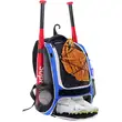 Custom Logo Baseball Bat Bag Portable Multi Compartment Softball Gear Bag