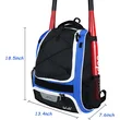 Custom Logo Baseball Bat Bag Portable Multi Compartment Softball Gear Bag