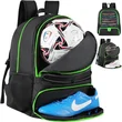 Custom Logo Soccer Football Gear Bag Portable Multi Compartment Training Travel Bag