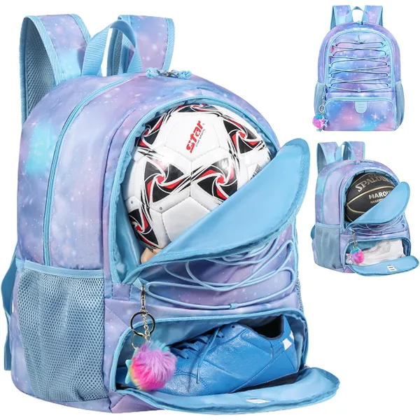 Custom Logo Soccer Football Gear Bag Portable Multi Compartment Training Travel Bag