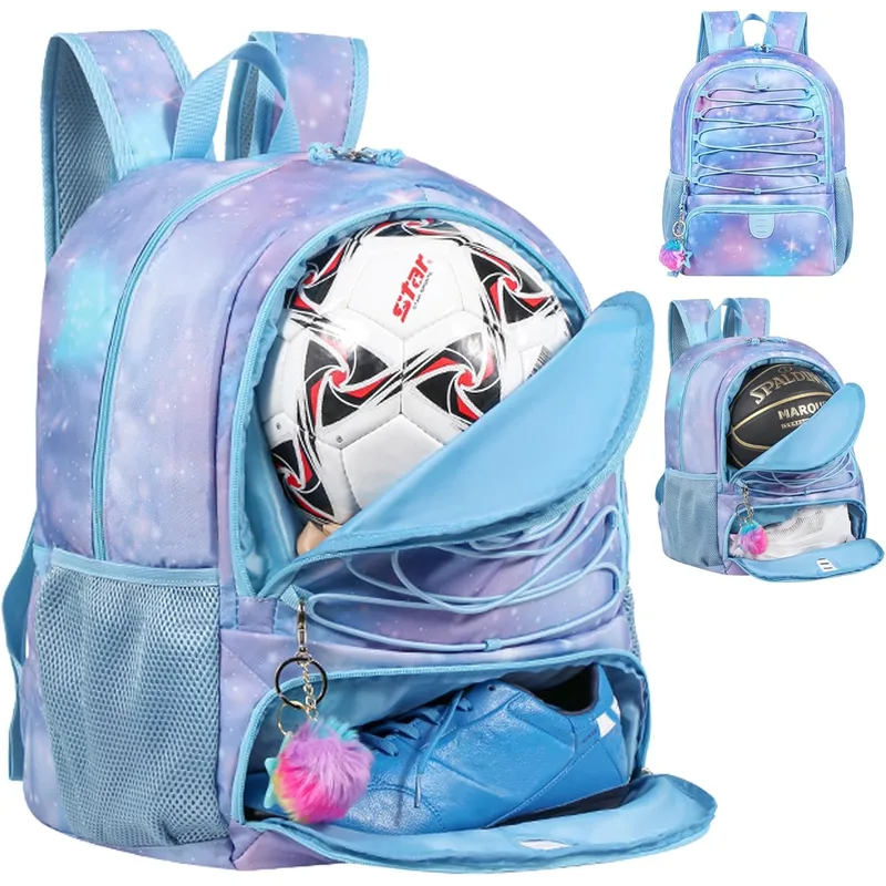 Custom Logo Soccer Football Gear Bag Portable Multi Compartment Training Travel Bag