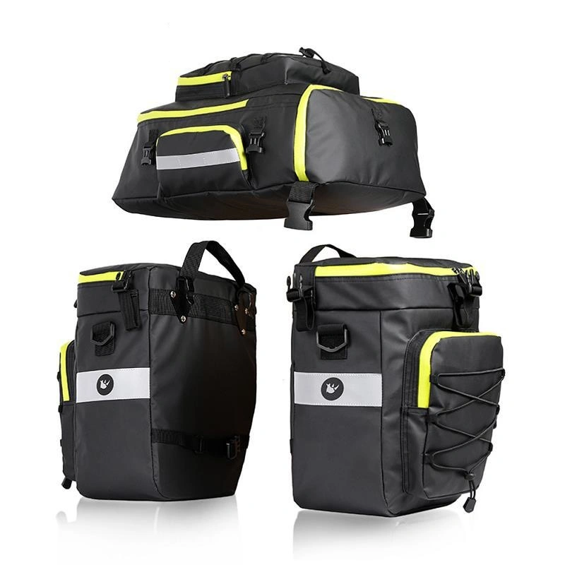 Waterproof Cycling Bag Lightweight Bicycle Frame Pannier Storage Backpack