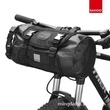 Waterproof Cycling Bag Lightweight Bicycle Frame Pannier Storage Backpack