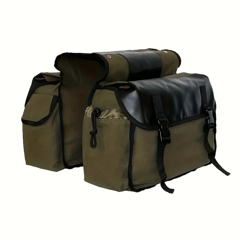 Waterproof Cycling Bag Lightweight Bicycle Frame Pannier Storage Backpack