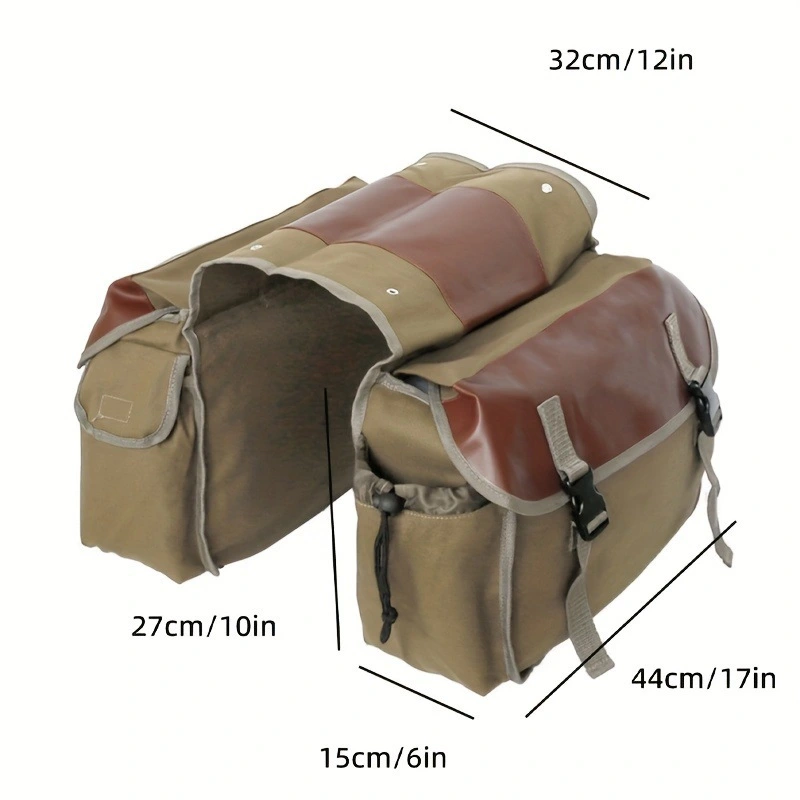 Waterproof Cycling Bag Lightweight Bicycle Frame Pannier Storage Backpack