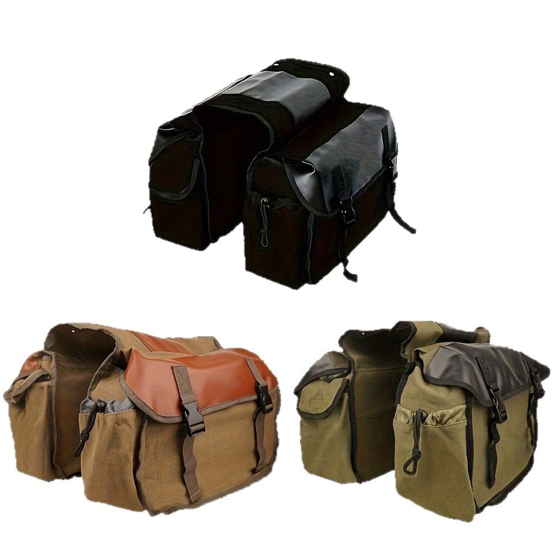 Waterproof Cycling Bag Lightweight Bicycle Frame Pannier Storage Backpack