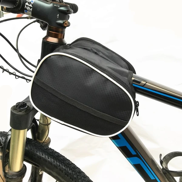 Waterproof Cycling Bag Lightweight Bicycle Frame Pannier Storage Backpack