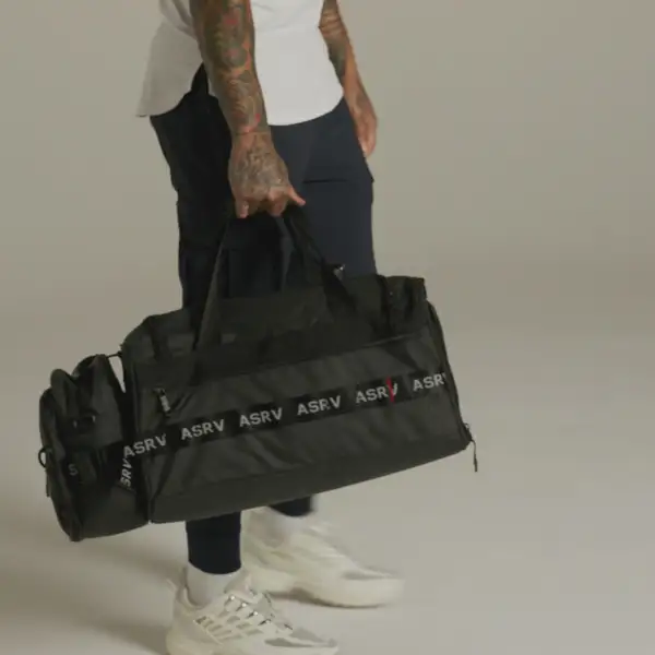 Waterproof Gym Training Bag Large Capacity Sports Duffel Bag With Shoe Compartment