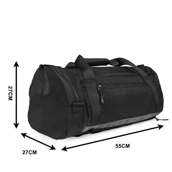 Waterproof Gym Training Bag Large Capacity Sports Duffel Bag With Shoe Compartment