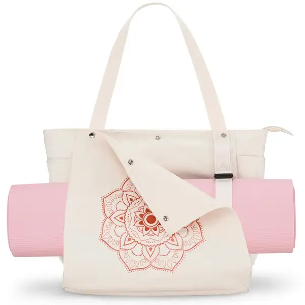 Large Capacity Yoga Bag Waterproof Yoga Mat Carrier Bag with Pocket