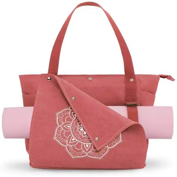 Large Capacity Yoga Bag Waterproof Yoga Mat Carrier Bag with Pocket