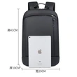 Waterproof Slim Commuter Bag Multi Pocket Office Business Laptop Commuter Bag