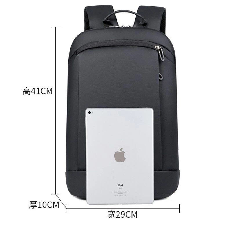 Waterproof Slim Commuter Bag Multi Pocket Office Business Laptop Commuter Bag