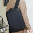 Waterproof Slim Commuter Bag Multi Pocket Office Business Laptop Commuter Bag