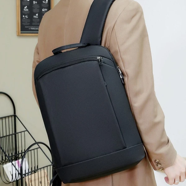 Waterproof Slim Commuter Bag Multi Pocket Office Business Laptop Commuter Bag