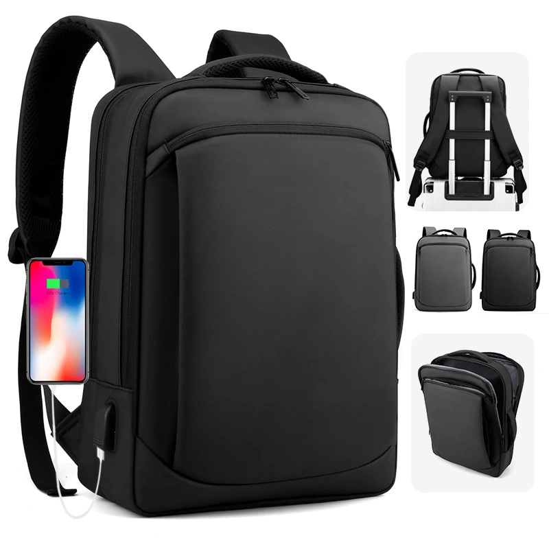 Waterproof Slim Commuter Bag Multi Pocket Office Business Laptop Commuter Bag