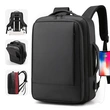 Waterproof Slim Commuter Bag Multi Pocket Office Business Laptop Commuter Bag