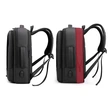 Waterproof Slim Commuter Bag Multi Pocket Office Business Laptop Commuter Bag