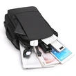 Waterproof Slim Commuter Bag Multi Pocket Office Business Laptop Commuter Bag