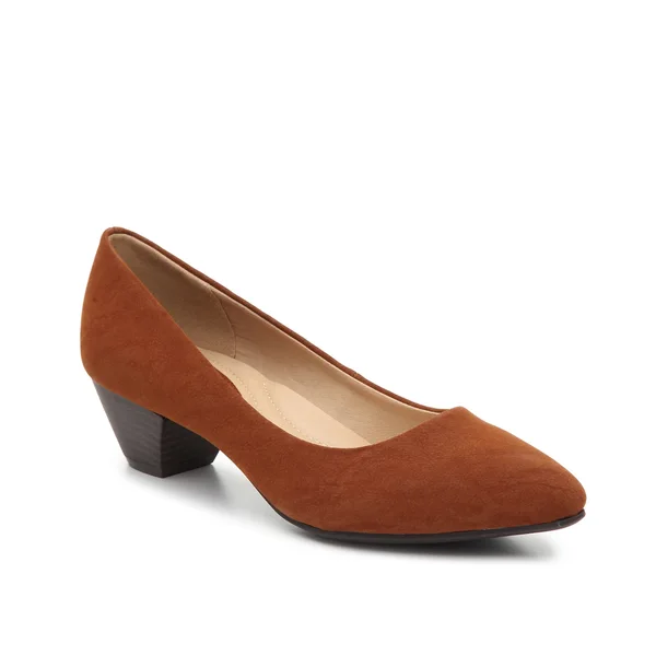 Factory made wholesale price low heel women's shoes