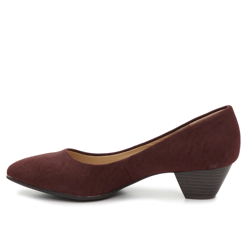 Factory made wholesale price low heel women's shoes